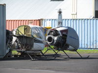 ZK-HFY @ NZAR - plus three others at heliflite - by magnaman
