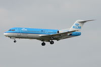 PH-KZK @ EGSH - Landing at Norwich. - by Graham Reeve