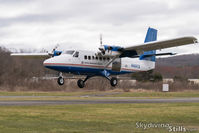 N469TS @ 7B9 - Short final to Ellington, CT - by Dave G