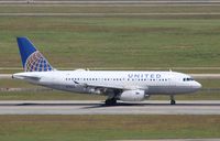 N836UA @ KIAH - Airbus A319