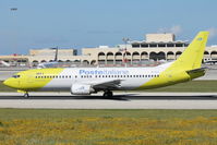 EI-ELZ @ LMML - B737-400 EI-ELZ Mistral Air - by Raymond Zammit