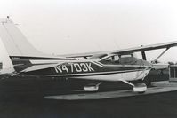 N4703K @ O88 - Not sure the color, late 70's I'm guessing. - by Clayton Eddy