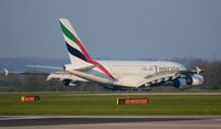 A6-EEA @ EGCC - At Manchester - by Guitarist