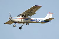 G-BCFR @ EGSH - Landing at Norwich. - by Graham Reeve