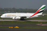 A6-EOW @ EDDL - @ Dusseldorf Airport, - by Jeroen Stroes