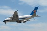 B-6136 @ ZBAA - Short finals to land