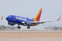 N742SW @ KBOI - Landing RWY 10L. - by Gerald Howard