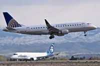 N131SY @ KBOI - Landing RWY 10R. - by Gerald Howard