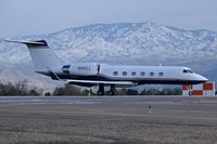 N80QJ @ KBOI - Turning onto RWY 10R. - by Gerald Howard