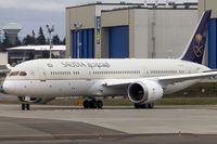 HZ-ARE @ KPAE - Test Flight - by Woodys Aeroimages