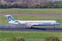 D-AOLG @ EDDR - Fokker 100 - by Jerzy Maciaszek