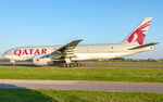 A7-BFH @ ELLX - taxiing to the cargo ramp - by Friedrich Becker