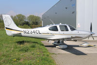 N234CL @ EBKT - At Wevelgem. - by Raymond De Clercq