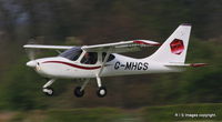G-MHGS @ EGCB - Stoddard Hamilton GlaStar seen at Barton Aerodrome Greater Manchester England.