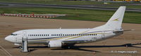 G-MISG @ EGBB - Ex Bmi baby Boeing 737/300 G-OGBD now G-MISG of Cello Aviation seen at Birmingham Airport.
