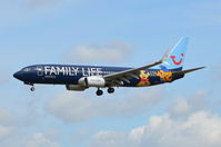 G-FDZG @ EGSH - Landing at Norwich. - by Graham Reeve