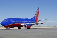 N466WN @ KBOI - Taxiing on Alpha to RWY 28R. - by Gerald Howard