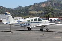 N7222K @ SZP - 1984 Beech A36 BONANZA, Continental IO-550-B 300 Hp - by Doug Robertson