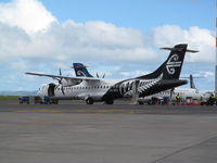 ZK-MCU @ NZAA - on domestic apron - by magnaman
