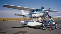 N6277Z @ O88 - Old Rio Vista Airport California 1980's? - by Clayton Eddy