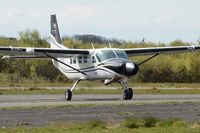 G-SYLV @ EGFH - Resident Grand Caravan operated by Skydive Swansea. - by Roger Winser