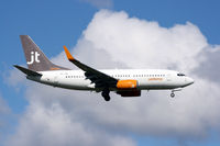 OY-JTR @ EKCH - OY-JTR landing rw 04L. Now in full JetTime c/s. - by Erik Oxtorp