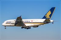 9V-SKR @ EDDF - Airbus A380-841, - by Jerzy Maciaszek