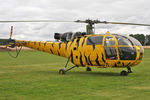 N9362 @ EGBR - Aerospatiale SA-316B Alouette III at Breighton Airfields Wings & Wheels Weekend. September 2nd 2012. - by Malcolm Clarke