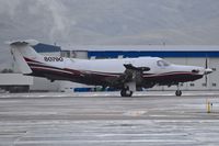 08-0790 @ KBOI - Starting take off roll on RWY 10R on a wet morning. - by Gerald Howard