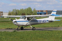 OO-NZA @ EBKT - Taxiing to rwy 06.