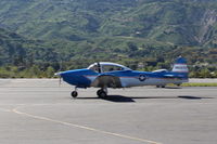 N8667H @ SZP - 1947 North American NAVION, Continental IO-520 285 Hp upgrade, Taxi back, Young Eagles flight - by Doug Robertson