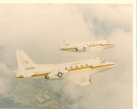 159365 @ NKT - Picked up new at Perryville plant in 1974. First assigned to and operated by SOES at MCAS Cherry Pt., NC. Charlie Robinson - by USMC Photographer in a TA-4J