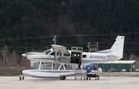 N1265U @ SGY - Alaska Seaplanes' amphibious Cessna Caravan loading at the Skagway, Alaska, terminal. This fully-IFR Cessna 208A Caravan has a 900 h.p. Texas Turbines Supervan conversion. - by Murray Lundberg