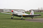 G-BTWF @ EGBR - De Havilland DHC-1 Chipmunk T.10 - by Malcolm Clarke
