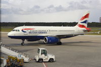 G-EUOC @ EDDT - Airbus A319-131 at Berlin Tegel. - by moxy
