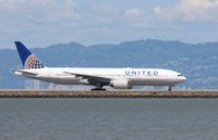 N777UA @ KSFO - Boeing 777-200