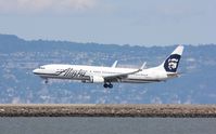 N461AS @ KSFO - Boeing 737-900ER - by Mark Pasqualino