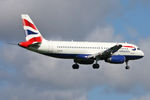 G-EUUB @ EGNT - Airbus A320-232 on approach to 07 at Newcastle Airport UK. August 26th 2010. - by Malcolm Clarke