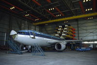 PH-AGC @ EHAM - KLM Airbus A310-203 in one of the KLM hangars at Schiphol-Oost, the Netherlands, 1983
