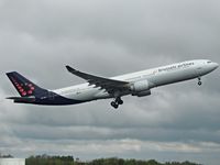 OO-SFV @ EBBR - BRUSSEL AIRLINES  takeoff - by fink123