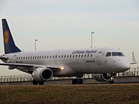 D-AEME @ EHAM - LUFTHANSA embrear on quebec - by fink123