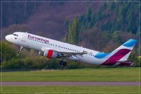 D-ABNE @ EDDR - Airbus A320-214 - by Jerzy Maciaszek