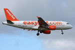 G-EZAK @ EGNT - Airbus A319-111 on approach to 07 at Newcastle Airport UK. August 28th 2010. - by Malcolm Clarke