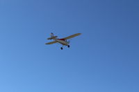 N1988V @ SZP - 1947 Cessna 120, Continental C85 85 Hp, takeoff climb Rwy 22 - by Doug Robertson