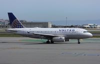 N808UA @ KSFO - Airbus A319