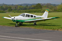 G-BUIJ @ EGKR - Piper PA-28-161 Cherokee Warrior II at Redhill. Ex N83784 - by moxy