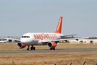 G-EZEN @ LFBD - Airbus A319-111, Taxiing to holding point rwy 05, Bordeaux Mérignac airport (LFBD-BOD) - by Yves-Q