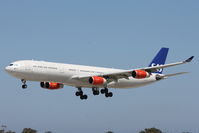 LN-RKP @ LMML - A340 LN-RKP SAS - by Raymond Zammit