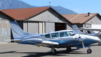 N34EE @ SZP - 1966 Piper PA-30 TWIN COMANCHE, two Lycoming IO-320s 160 Hp each, tip tanks, 6 seats - by Doug Robertson