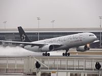 C-GHLM @ EBBR - AIR CANADA a330 star aliance taking of from runway 25R - by fink123